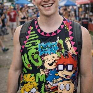 Rugrats Basketball Jersey By Headgear Classics HGC Size Large New
